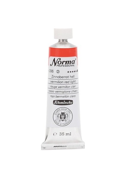 Norma Professional Yağlı Boya 35 ml Vermilion Red Light