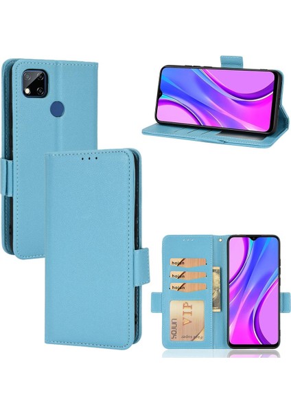 Xiaomi Redmi 9C/10A Yan Toka Pu Deri Kart Yuvaları Tutucu (Yurt Dışından)