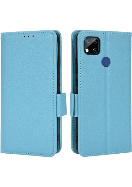Xiaomi Redmi 9C/10A Yan Toka Pu Deri Kart Yuvaları Tutucu (Yurt Dışından)