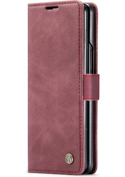 Samsung Galaxy Z Için Flip Case Fold 5 5g Flip Folio Kitap Manyetik Kapatma (Yurt Dışından)