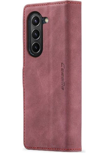 Samsung Galaxy Z Için Flip Case Fold 5 5g Flip Folio Kitap Manyetik Kapatma (Yurt Dışından)