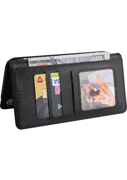 Samsung Galaxy A20 Için Flip CASE/A30 Premium Deri 4 Köşe Koruma (Yurt Dışından)