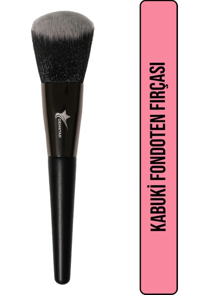 Professional Makeup Brush Soft Hair Serisi Kabuki Allık Ve Pudra Makyaj Fırçası No:25 modelleri