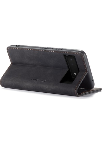 Google Piksel 6 Vintage Pu Deri Cüzdan Kılıf Için Flip Case Kart Yuvası Flip (Yurt Dışından) fiyatları