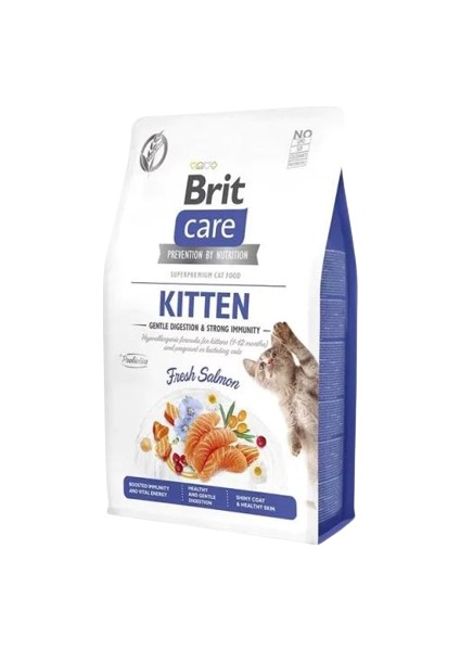 Gentle Digestion & Strong Immunity Somonlu Tahılsız Yavru Kedi Maması 7 kg modelleri