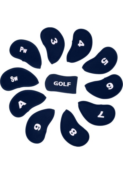 10 Neopren Golf Kapakları + Için Golf Atıcı Kapakları (Yurt Dışından) fiyatları