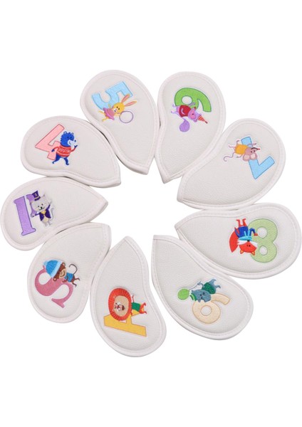 9 Pu Golf Ütüler Kulübü Başlıkları Küçük Boy (Yurt Dışından)