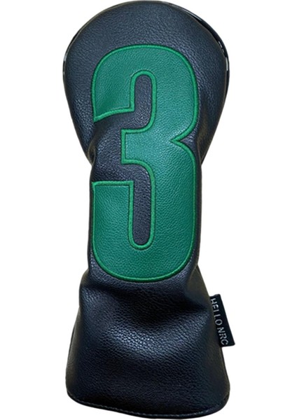 Woods Için Golf Kulübü Baş Örtüsü Için Su Geçirmez Pu 3 (Yurt Dışından) modelleri