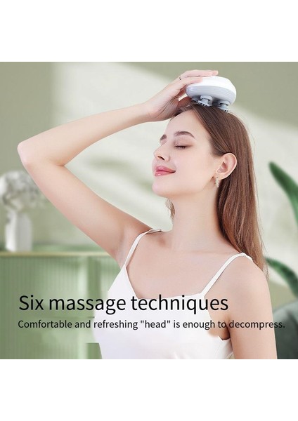 Taşınabilir Elektrikli Saç Derisi Masaj Aleti, Ipx7 Su Geçirmez Akülü Saç Derisi Masaj Aleti Kadınlar, Erkekler, Evcil Hayvanlar Için Ideal Hediyeler (Yurt Dışından) modelleri