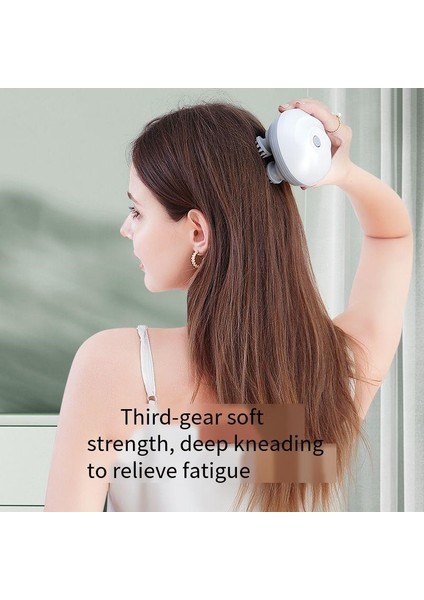 Taşınabilir Elektrikli Saç Derisi Masaj Aleti, Ipx7 Su Geçirmez Akülü Saç Derisi Masaj Aleti Kadınlar, Erkekler, Evcil Hayvanlar Için Ideal Hediyeler (Yurt Dışından) fırsatları