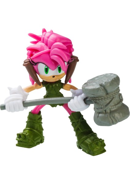 Sonic Prime 3 Lü Figür Blister Set - Sonic + Dr. Don't + Amy Rose 6.5 cm - SON2020 modelleri