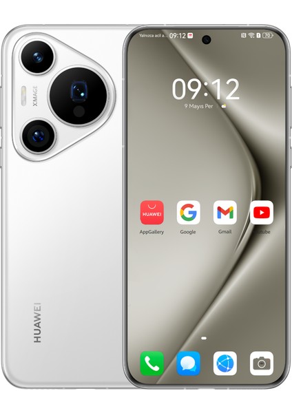 Pura 70 Pro 12 512GB Beyaz(Huawei Türkiye garantili) Beyaz