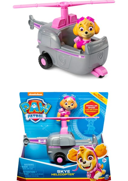 Paw Patrol Görev Aracı ve Kahraman Seti - Skye - 15 cm