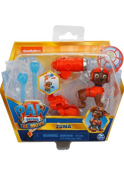 Paw Patrol The Movie Aksesuarlı Kahraman Figürleri - Zuma - 7 cm fiyatları