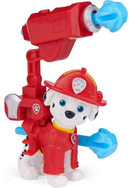 Paw Patrol The Movie Aksesuarlı Kahraman Figürleri - Marshall - 7 cm