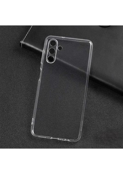 Samsung Galaxy A14 Uyumlu 3D Kamera Korumalı Şeffaf Darbe Emici Özellikli Sararmaz Ince Lüx Case