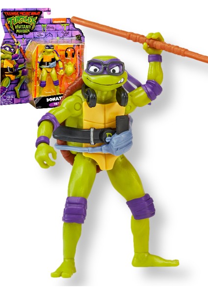 Ninja Kaplumbağa Aksiyon Figurler - Donatello 11 cm