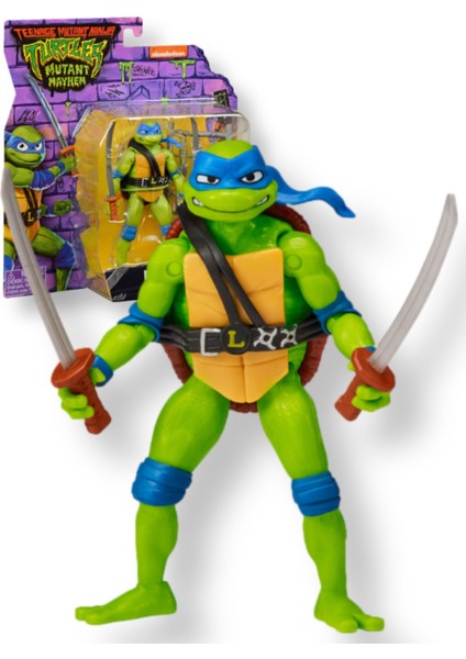 Ninja Kaplumbağa Aksiyon Figurler - Leonardo 11 cm