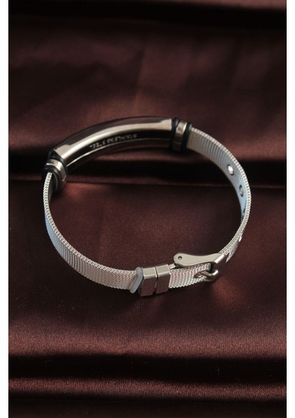 316L Çelik Siyah Baklava Desenli Ayarlanabilir Hasır Kordonlu Bileklik fiyatları