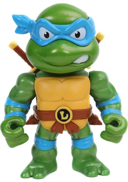 Ninja Kaplumbağalar Ninja Turtles - Die Cast Leonardo Çelik Döküm Figür 10 cm