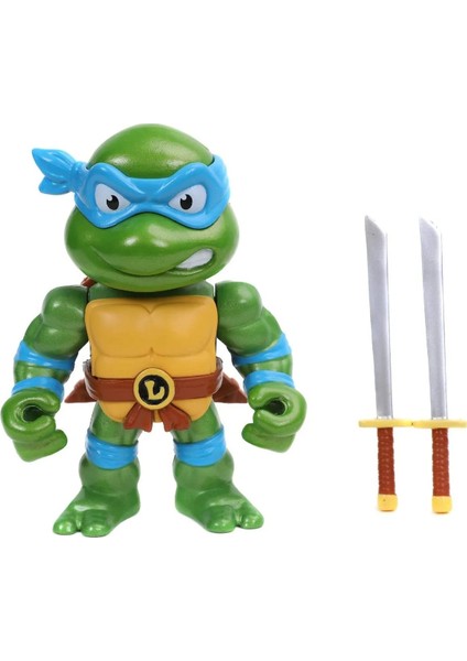 Ninja Kaplumbağalar Ninja Turtles - Die Cast Leonardo Çelik Döküm Figür 10 cm