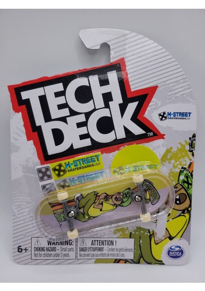 Tech Deck Relic Parmak Kaykayı Tekli Paket 96 mm - H - Street Skateboards Usa