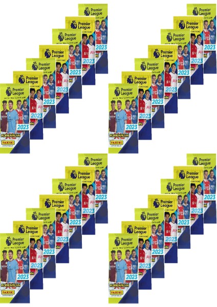 Panini Premier League 2022 - 23 Trading Card - Ingiltere Premier Ligi Futbolcu Kartları ( 28 Paket)