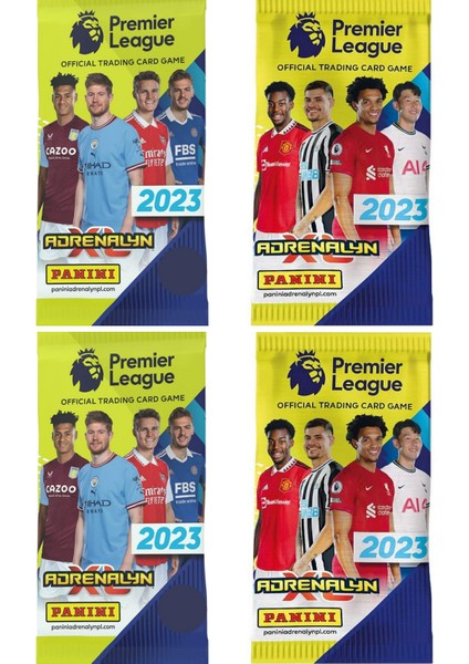 Panini Premier League 2022 - 23 Trading Card - Ingiltere Premier Ligi Futbolcu Kartları ( 28 Paket) modelleri