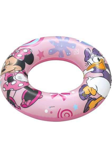 Minnie Mouse Disney Figürlü Deniz Havuz Çocuk Yüzücü Simit - (3 - 6 Yaş Arası) - 56 cm 91040 modelleri
