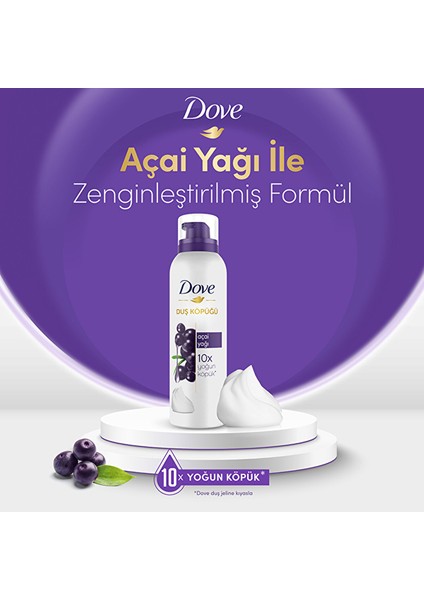 Açai Yağı Duş Köpüğü 200 ml