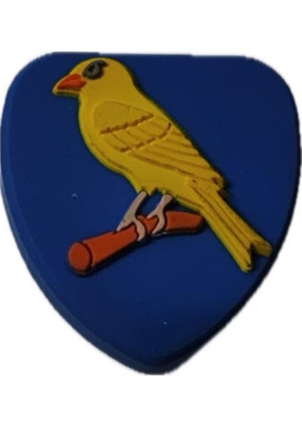 Kanarya Desenli Çocuk Odası Dolap Çekmece Kulpu