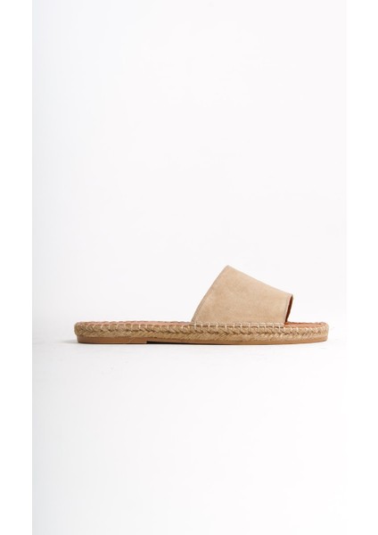 Erkek Deri Süet Jüt Taban Bej Terlik -MSSR122-BJ fırsatları