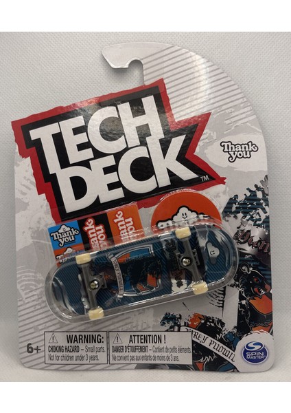 Tech Deck Relic Parmak Kaykayı Tekli Paket 96 mm - Thank You Torey Pudwıll Ultra Rare