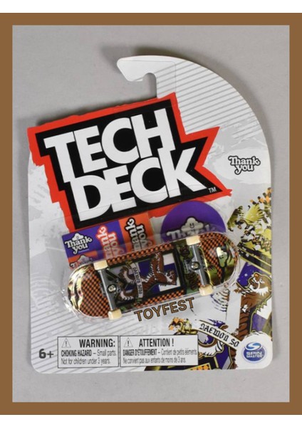 Tech Deck New Ultra Rare Skateboards Fingerboards Parmak Kaykay - Thank You Daewon Song Medieval