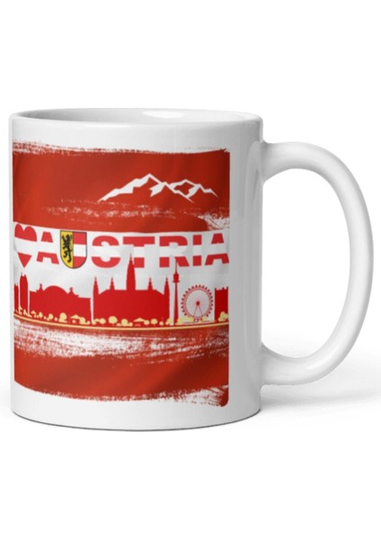 Avusturya Hediye Kutusu 10 Parça Kupa Magnet Anahtarlık Kutu modelleri