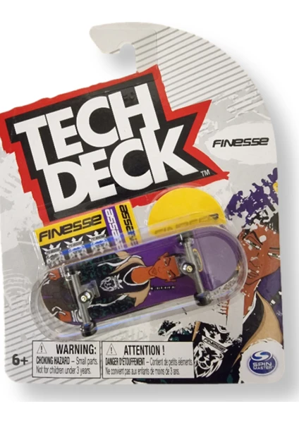 Tech Deck Relic Parmak Kaykayı Tekli Paket 96 mm - Fınesse (Purple)