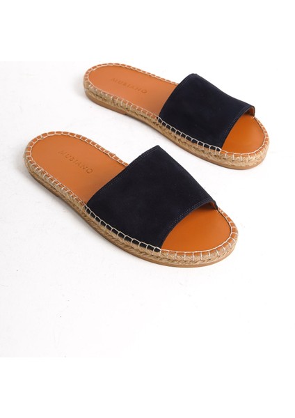 Erkek Deri Süet Jüt Taban Lacivet Terlik -MSSR122-LCV fiyatları