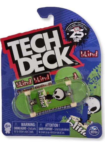 Tech Deck Parmak Kaykayı Tekli Paket 96 mm - Blind