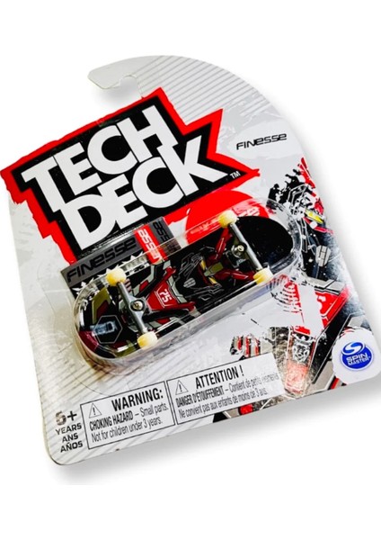 Tech Deck Parmak Kaykayı Tekli Paket 96 mm - Finesse