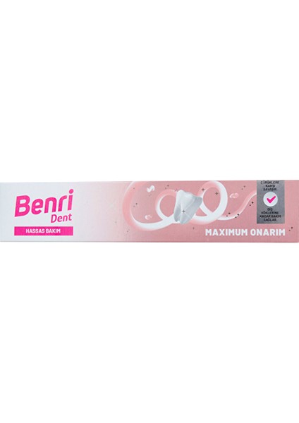 Dent Hassas Bakım Diş Macunu 75 ml