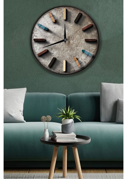 3D Stone Duvar Saati - 29 cm modelleri