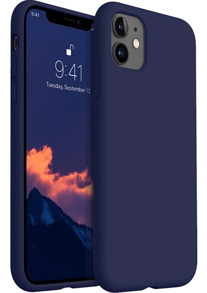 Iphone 11 Uyumlu 3D Kamera Korumalı Içi Kadife Darbe Emici Özellikli Esnek Ince Silikon Case