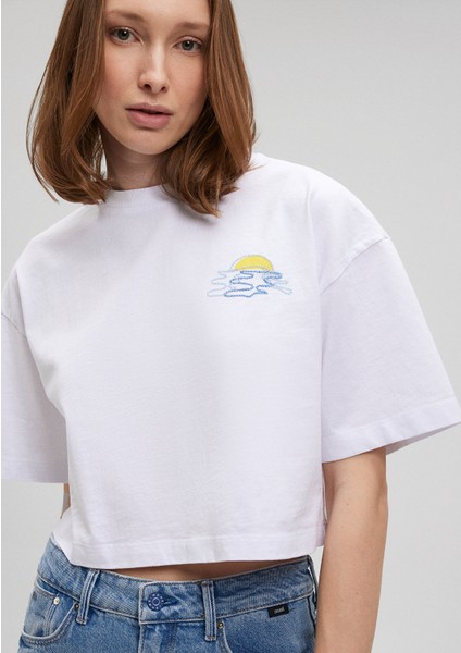 Baskılı Beyazt-Shirt1612568-620 fırsatları