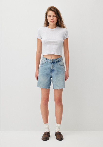 Lidia All Blue Vintage Açık Mavi Jean ŞORT1410145-87089