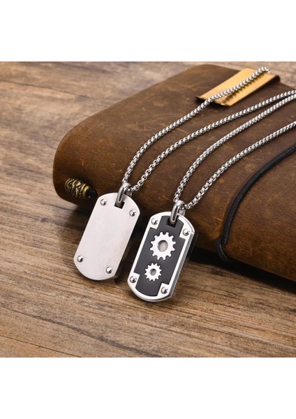 Dişli Bıçak Kolye Tasarım Kolye fırsatları