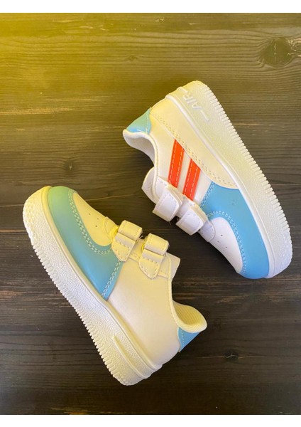 Ezra Air Kalın Taban Bantlı Unisex Bebek Çocuk Sneaker
