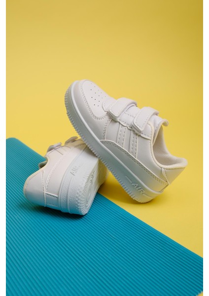 Ezra Air Kalın Taban Bantlı Unisex Bebek Çocuk Sneaker