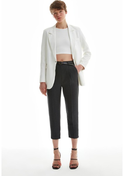 Blazer Ceket Ekru modelleri