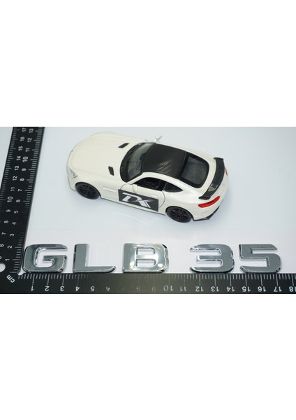 Glb 35 Bagaj Krom Abs 3m 3D Yazı Logo Benz Ile Uyumlu