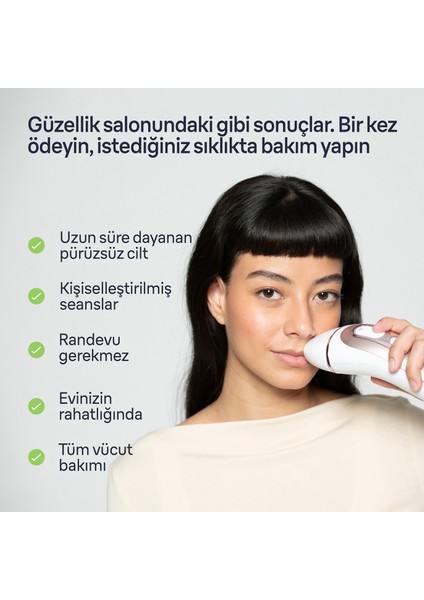 PL7253 Skin I·expert Gillette Venus Çantalı 3 Başlıklı Ipl Lazer Epilasyon Aleti